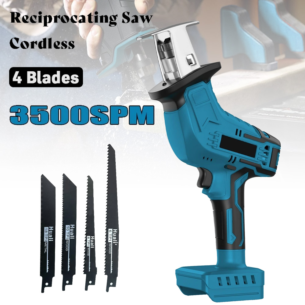 Metal Saw Reciprocating - Gergaji Bolak-Balik Tanpa Kabel untuk Baterai