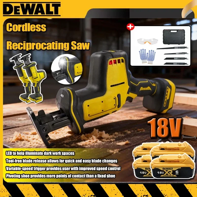 Metal Saw Reciprocating - DEWALT Gergaji Bolak-balik Tanpa Kabel Tanpa