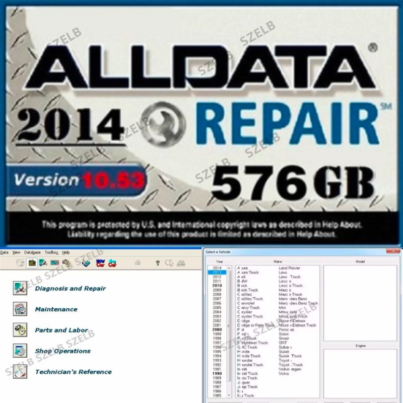Perangkat lunak Alldata 7in1 t - Auto Repair Shop Software ulasan dan harga