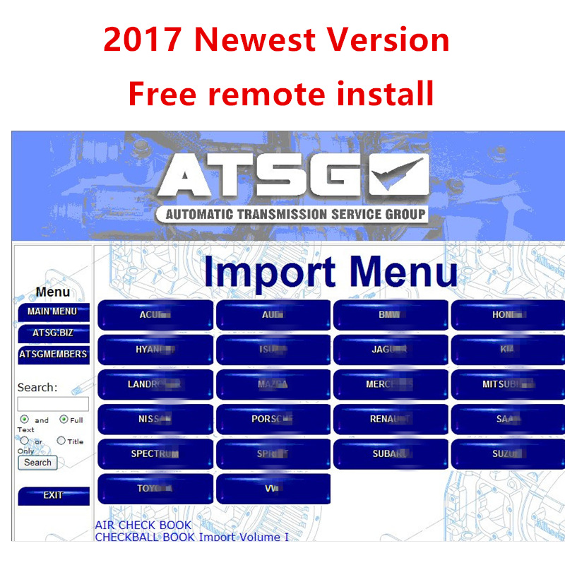 Gratis Menginstal ATSG 2017 Pe - Auto Repair Shop Software ulasan dan harga