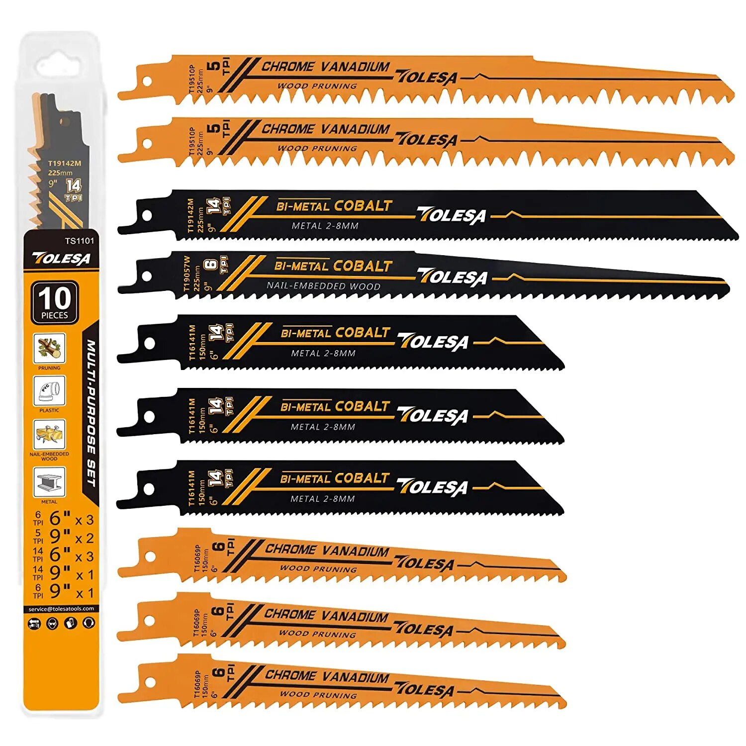TOLESA pisau gergaji bi-metal, - Metal Saw Reciprocating ulasan dan harga