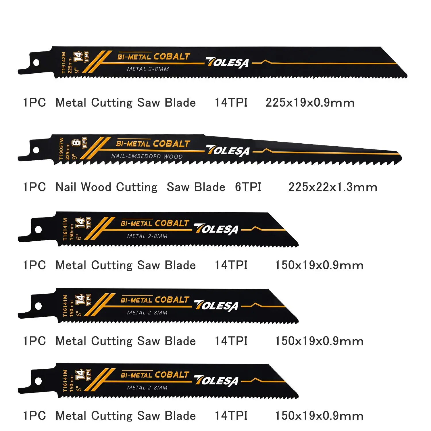 TOLESA pisau gergaji bi-metal, - Metal Saw Reciprocating ulasan dan harga