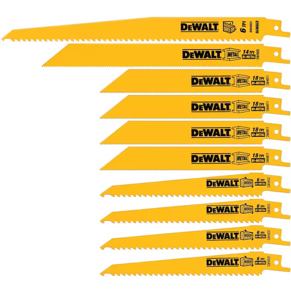 10 Buah Set Mata Gergaji Resip - Metal Saw Reciprocating ulasan dan harga