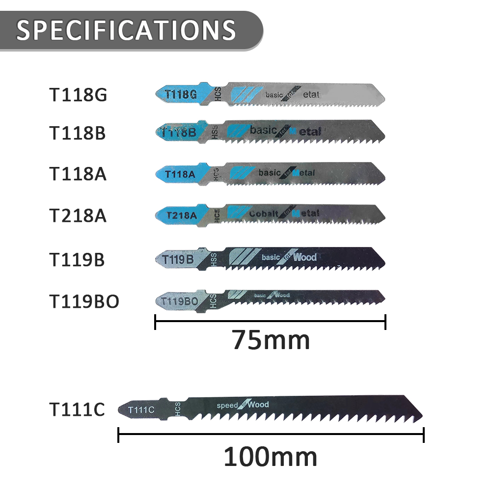 Set Mata Gergaji Jigsaw 35 Bua - Metal Saw Reciprocating ulasan dan harga